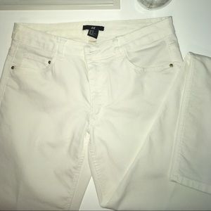 H&M White Jeans
